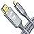 oldboytech 4K Micro HDMI to HDMI Male Cable Adapter, 4K@60Hz HDR Nylon Braid Cord for GoPro Hero, Zfc, RPi, A6000, A6300, Camera, Video Capture Card, Grey 6FT