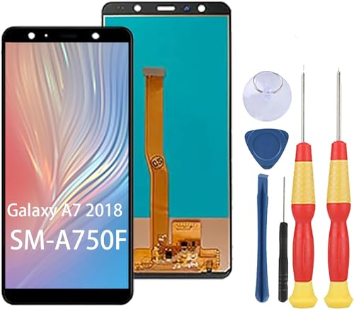 1. Questo schermo di ricambio è compatibile solo con Samsung Galaxy A7 2018, A750, A750F, SM-A750F, sostituisci vecchio, rotto, rotto, danneggiato, inutilizzabile e rendi il tuo dispositivo come nuovo.