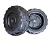 Peg Perego Gator XUV Front Wheels, Black