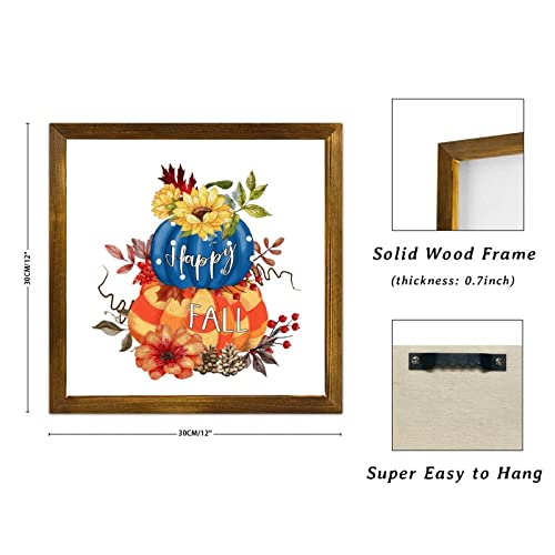 Style rustique Happy Fall en bois : la solution pour raviver un mur blanc vide