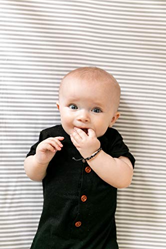 Premium Fitted Knit Crib Sheet/Toddler Sheet Everest By Copper Pearl #TOP4