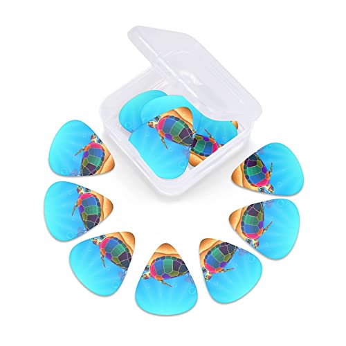Médiators de guitare Paquet de 12 médiators de tortue de mer pour guitare électrique Guitare acoustique Diverses… - Les Beatles, Paul McCartney, John Lennon, RIngo Starr, George Harrison Médiators de guitare Paquet de 12 médiators de tortue de mer pour guitare électrique Guitare acoustique Diverses… – Image 6