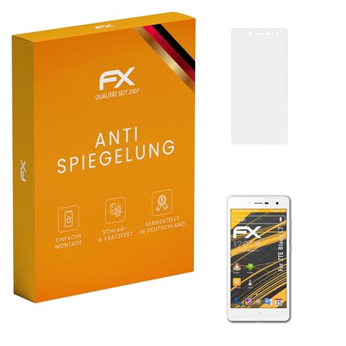 atFoliX Película Protectora compatible con ZTE Blade L7 Lámina Protectora de Pantalla, antirreflejos y amortiguadores FX Protector Película (3X)