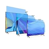 Film Anti-Reflets pour 42 43 50 55 65 75 Pouces TV OLED LED LED LCD TV Mate Screen Protector Protector Accessoires PS5 Intérieurs Et Extérieurs,42' 917 * 516