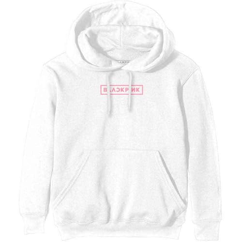 Image of Rock Off officially licensed products BlackPink Shut Down Photo Grid Official Unisex Hoodie Hooded Top (Large) White