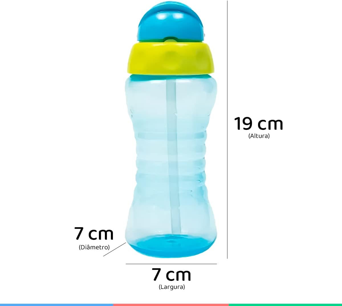 Buba Garrafinha Fresh Azul
