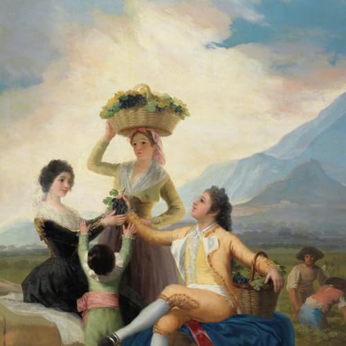 Toile Francisco de Goya La Récolte impression Fine Art