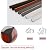 Flexible Wall Corner Molding Trim, 5M/16.4FT Long Self Adhesive Caulk Strip Peel and Stick Trim for Cabinet Edge, Tile Edge, Ceilings, Countertops (Gray/S)