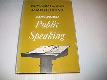 Hardcover Advanced public speaking Book