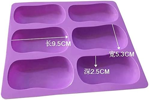 Miniatura 3 de YSCEN - Moldes de jabón de silicona para manualidades, diseño de rosas de amor, moldes de jabón hechos a mano, suministros para hacer jabón