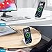 Fast Wireless Charging Station for Google Pixel 10/9a/9/9 Pro/9 Pro XL/Fold/8 Pro/8a/8/7 Pro, Android Phone Wireless Charger Stand Desk with QC3.0 Adapter for Samsung Galaxy S25/S24 Ultra iPhone 17 16