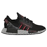 adidas Originals NMD R1 V2 Boys Grade School Big Kids Fy2107 Size 5 Black/Scarlet/White