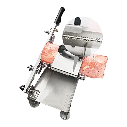 Manueller Fleischschneider, Allesschneider Aus Edelstahl Mit Fußpolster Wurstschneidemaschine Mit Einstellbare…