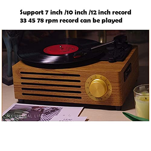 Phonographe de style classique, compatible avec tourne-disque vinyle/disque U/Bluetooth/entrée/sortie, phono (lecteur d’enregistrement) (taille unique verte) - Les Beatles, Paul McCartney, John Lennon, RIngo Starr, George Harrison Phonographe de style classique, compatible avec tourne-disque vinyle/disque U/Bluetooth/entrée/sortie, phono (lecteur d'enregistrement) (taille unique verte) – Image 6