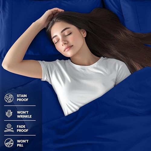 image for Utopia Bedding Queen Sheet Set – 4 Piece Bed Sheets for Queen Size B