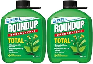 2 X 5L Roundup Unkrautfrei Total Spray