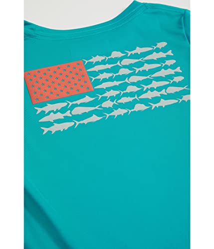 Image of Columbia Youth Boys PFG Terminal Tackle Long Sleeve Sun Protection Shirt