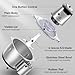 LINKChef Food Chopper, 5 Cup Food Processor Mini Electric, 1.2L 250W Meat Grinder with 4 Bi-Level Blades, Stainless Steel Mincer for Kitchen, Vegetable, Onion, Garlic, Salad, Baby Food, Fruit, Nuts