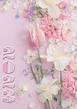 "Pink Flowers" - Terminplaner 2023 für Arztpraxis, Friseur, Gastro, Kosmetikstudio u.v.m. Buchkalender, Tagesplaner, Praxisplaner, Terminbuch, 320 Seiten, DIN A4, 3 Mitarbeiter, 15 Min Takt, deutsch