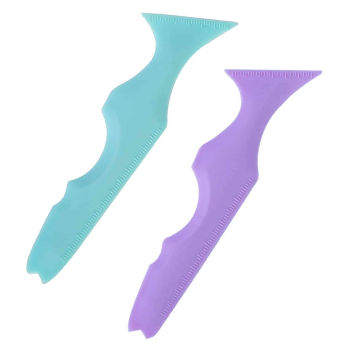 Housoutil 10pezzi Stencil Per Eyeliner in Silicone Riutilizzabili Strumento Per Per Ombretti e Eyeliner Accessori Per Makeup Per Principianti e Professionisti
