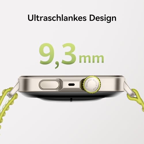 HUAWEI Watch FIT 4 Pro Smartwatch, GPS, Fitness Tracker mit EKG, Blau – Ansicht 6