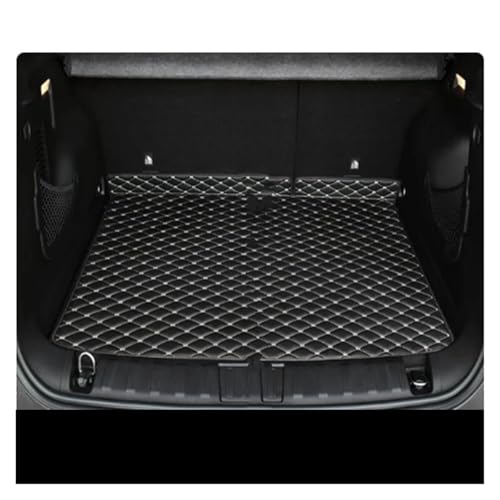 Tapis de coffre pour Jeep Renegade BU 2015-2025 sur mesure imperméable noir et beige