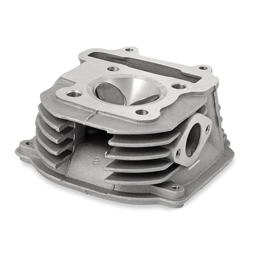 LK GY6 125cc 150cc a 170cc 61 mm Cabeça de cilindro, conjunto de cabeça de cilindro de corrida de al