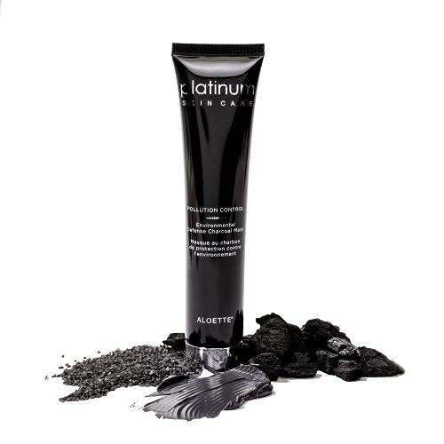 Miniatura 3 de Aloette Máscara de carbón de defensa del medio ambiente, elimina impurezas, limpia profundamente la piel, polvo de carbón, ácido láctico libre de