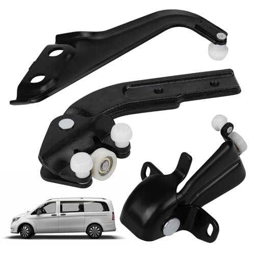 HEBERUCK Schiebetür Rollenführungssatz Rechts für Mercedes-Benz Viano W639 2003-2022, Rollenführung Laufrollen für Schiebetür Rechte Seitentür für Vito/Mixto Van W639 6397601347