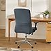 GOSTADY Office Chair Covers Stretchable Desk Chair Cover Soft Computer Chair Slipcovers Anti-Dust Spandex Protector Cover for Home Office,Dark Grey