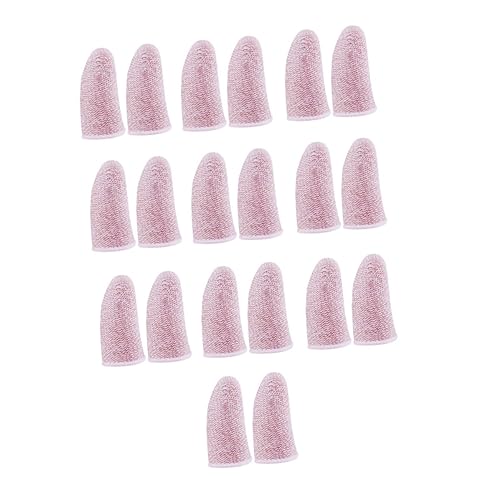 Toddmomy 13 Paires Manchons Doigts Fibre de Anti-Transpiration pour Jeu Mobile Protection Confortable Friction et Sensibilité Écran Tactile Couleur Aléatoire Couleur Aléatoire