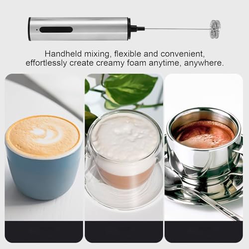Mousseur à lait portable en acier inoxydable pour café - 7