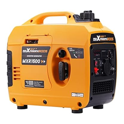 Foto di maXpeedingrods 1200W Generatore Portatile a Benzina con Inverter con Prese USB e 230V Super Silenzioso e Leggero 11,5 kg per Campeggio,Outdoor,viaggi in camper