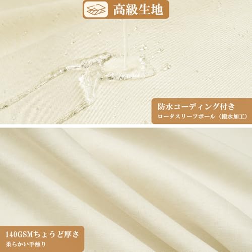 AooHome 浴室窓カーテン 50cm丈 レース 小窓用 麻風 1枚 カフェカーテン レースカーテン 透けない 外から見えにくい 目隠し 半遮光 断熱 保温 UVカット 通気 洗える キッチン リビング トイレ 玄関 [3]