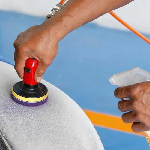 Image of 65pcs Sandpaper 3Inch Sanding Disc 60-10000 Grit Wet Dry Sandpaper with M10 Backing Pad,2pcs Interface Pad for Wood Metal Mirror Jewelry Car Polishing Headlight Cleaner Set