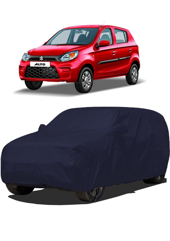 Image of J S R Waterproof Body CAR Cover for Maruti Suzuki Alto (Maruti Suzuki Alto CAR Cover | Alto CAR Cover | Alto CAR Cover Waterproof | CAR Cover for Corolla Alto)