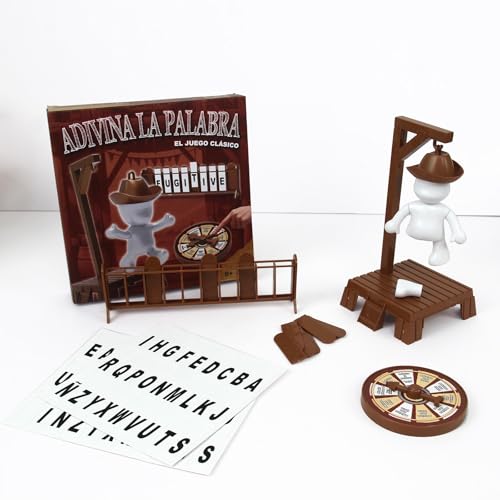 Aigomc Glow Magnetic Glow Word Guessing Game - The Classic Hangman Family Travel Toy with Light-up...