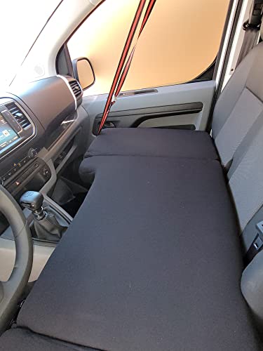 BREMER SITZBEZÜGE Camper-Bett Kinderbett Fahrerhausbett kompatibel mit Peugeot Expert 3 Traveller 2016 Wohnmobil zubehör Wohnmobilbett Camping Camper Zubehör