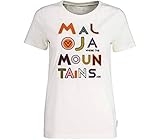 Bio-Baumwolle, Single Jersey Maloja W Biascam. T-Shirt Weiß, Damen T-Shirt, Größe M - Farbe Vintage White