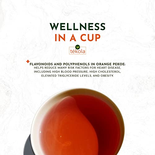 Tekola Tea Co. - Broken Orange Pekoe Fannings, Premium Blend, Processed And Packed In Ceylon, Black Tea Loose Leaf, One Pound #TOP4