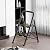 KINGRACK 2 Step Ladder, Sturdy Steel Step Stool with Safe-Lock Design, Handrail, Anti-Slip Wide Pedals, Pass 800lbs Load Testing, Folding Portable Ladder for Multi-Purpose, Home, Kitchen, Black