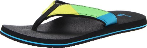 Sanuk Men's Block Party Flip-Flop