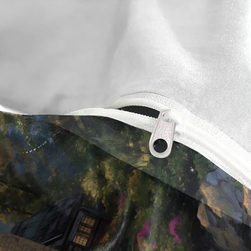 Parure de lit VTT imprimé 3D housse couette microfibre fermeture éclair - 8