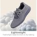 Men's Casual Dress Oxfords Comfortable Shoes Knit Lightweight Breathable Fashion Sneaker Business Work Shoes Walking Thick Sole Tennis Footwear (AM25911-GRE-42) Grey