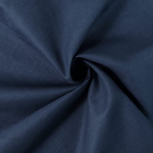 Image of HOULIFE Men's Cotton Handkerchiefs, Solid Color 60S Soft Cotton Hankies for Men Women 6 /12PCS 15.7 inchx15.7 inch
