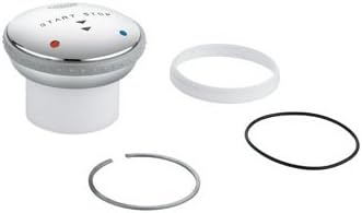GROHE Self-Closing Cap Chrome 43088000, Silver