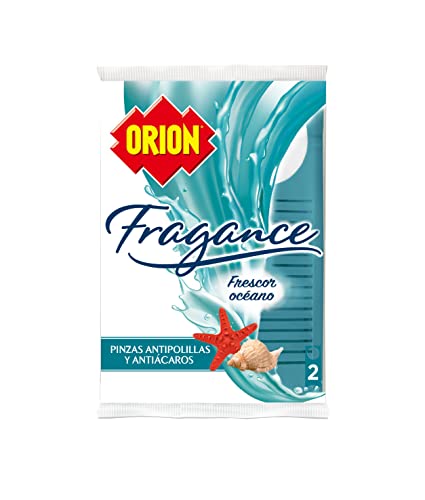 ORION Pinzas Ambientadoras Antipolillas, Frescor Océano, 31621
