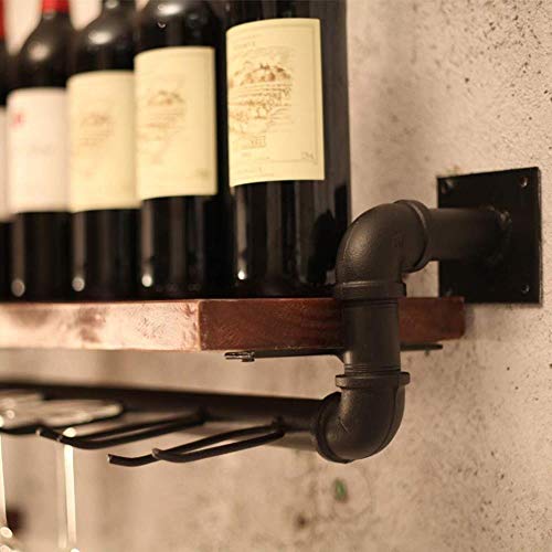 Rangement bouteille de vin mural pour désencombrer plan de travail - 4