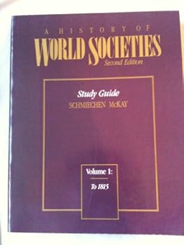 Paperback A History of World Societies-2nd Ed. Study Guide Book