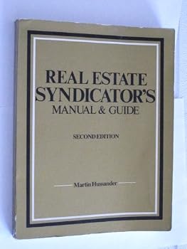 Paperback Real Estate Syndicators Manual and Guide Book